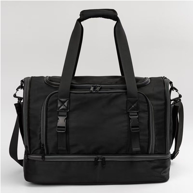 New sports fitness bag dry wet separation luggage bag large -capacity pairs bag hand -lifted short -distance travel bag