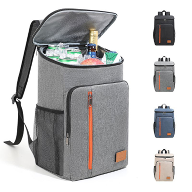 Outdoor insulation package Portable climbing backpack thickened aluminum foil ice bag bales insulation bag
