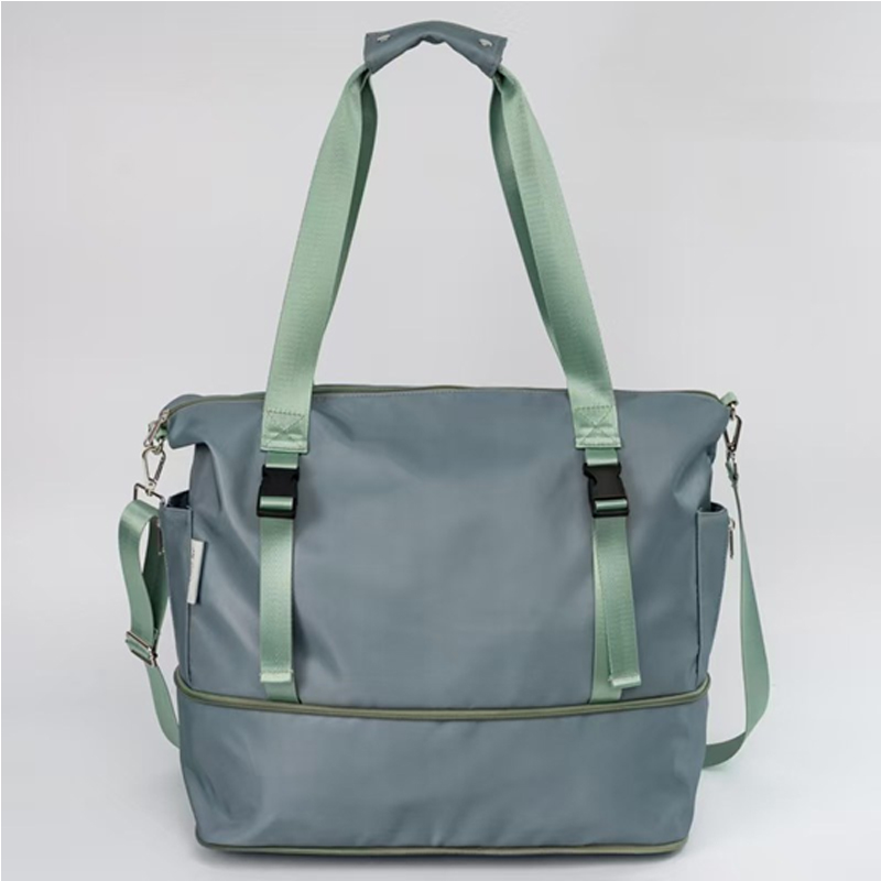 Travel bag hand lift outdoor short -distance travel business luggage bag dry wet separation sports fitness bag