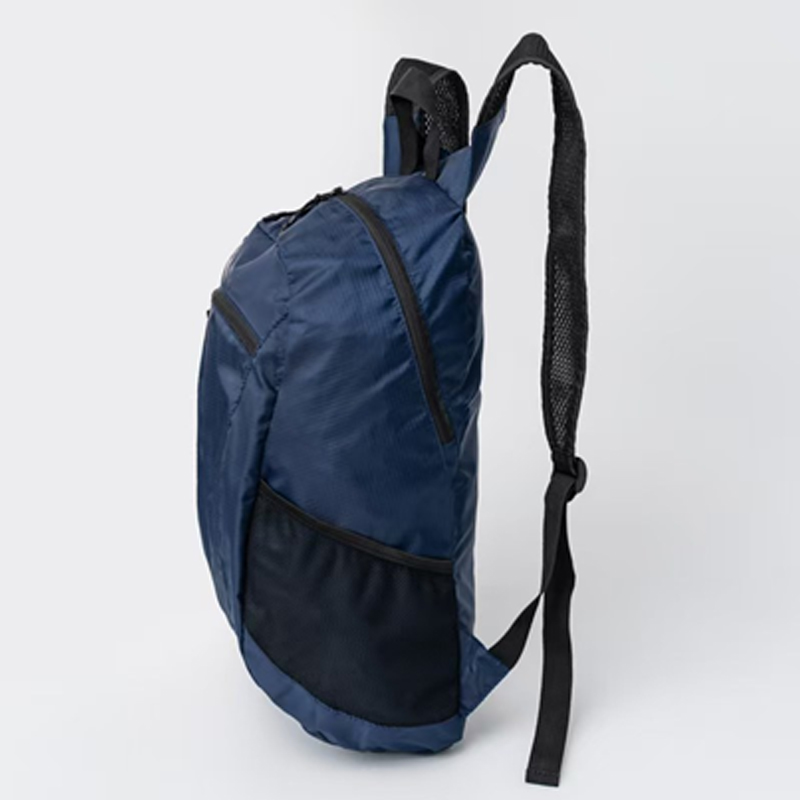 Blue fitness backbag Outdoor splashing water splashing water