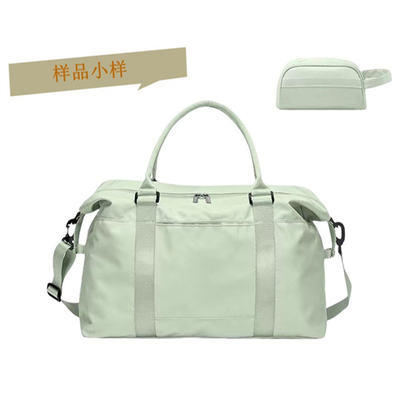 High -level sense of color, fitness bag, fitness bag shoulder bag collection bag lights, lightly traveling travel bag large capacity