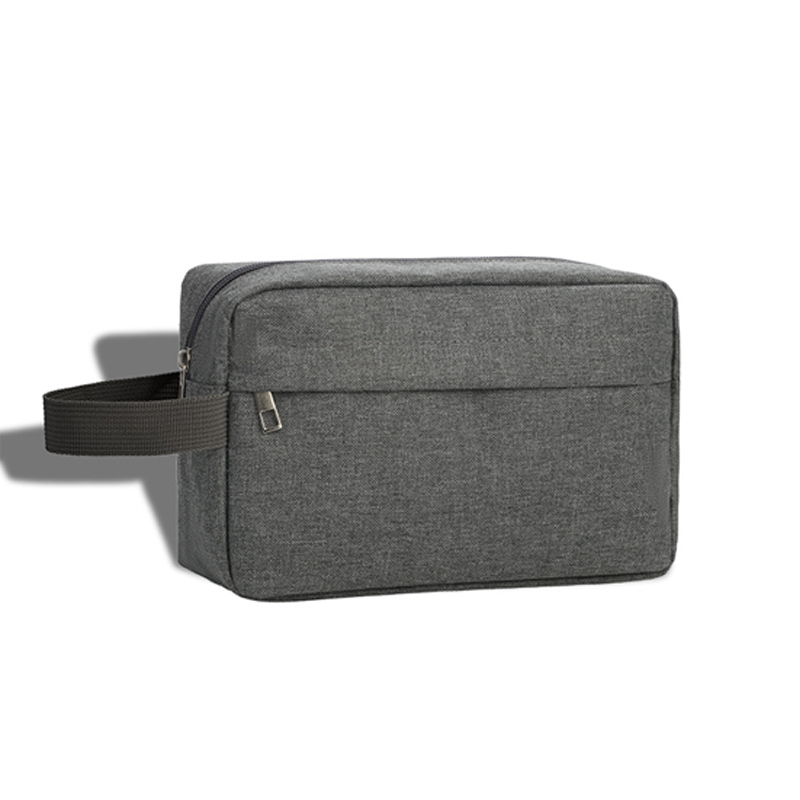 600D cationic Oxford cloth makeup bag guard bath storage watershed waterproof large capacity dual zipper makeup bag