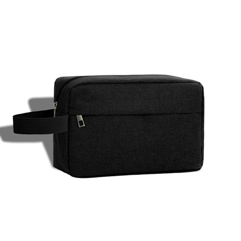600D cationic Oxford cloth makeup bag guard bath storage watershed waterproof large capacity dual zipper makeup bag